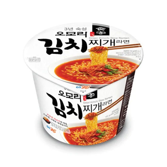 Ramyeon en tiendas de conveniencia, Omori Kimchi jjigae Ramyeon