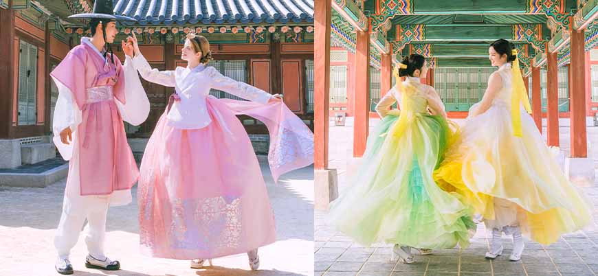  traje tradicional Hanbok