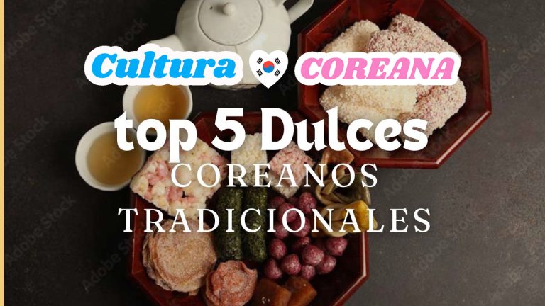 Dulces coreanos tradicionales