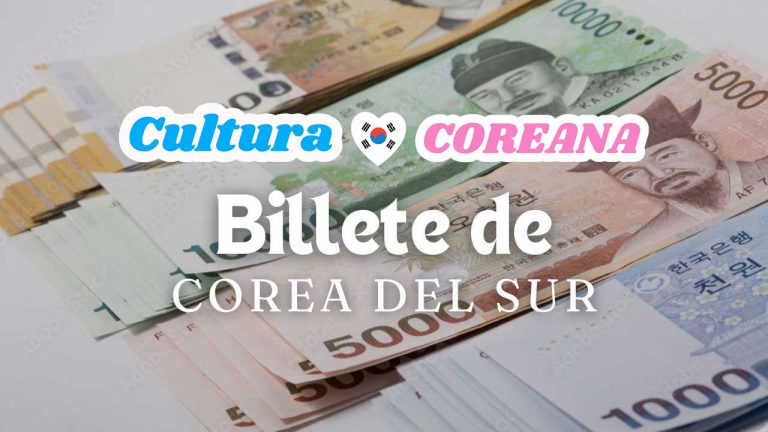 Billete de corea del sur